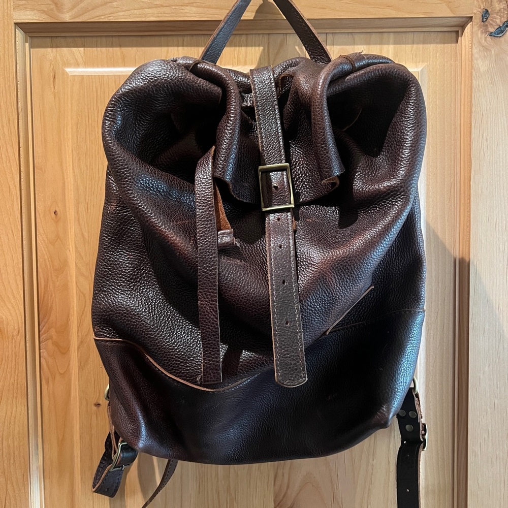 Portland Leather Backpack